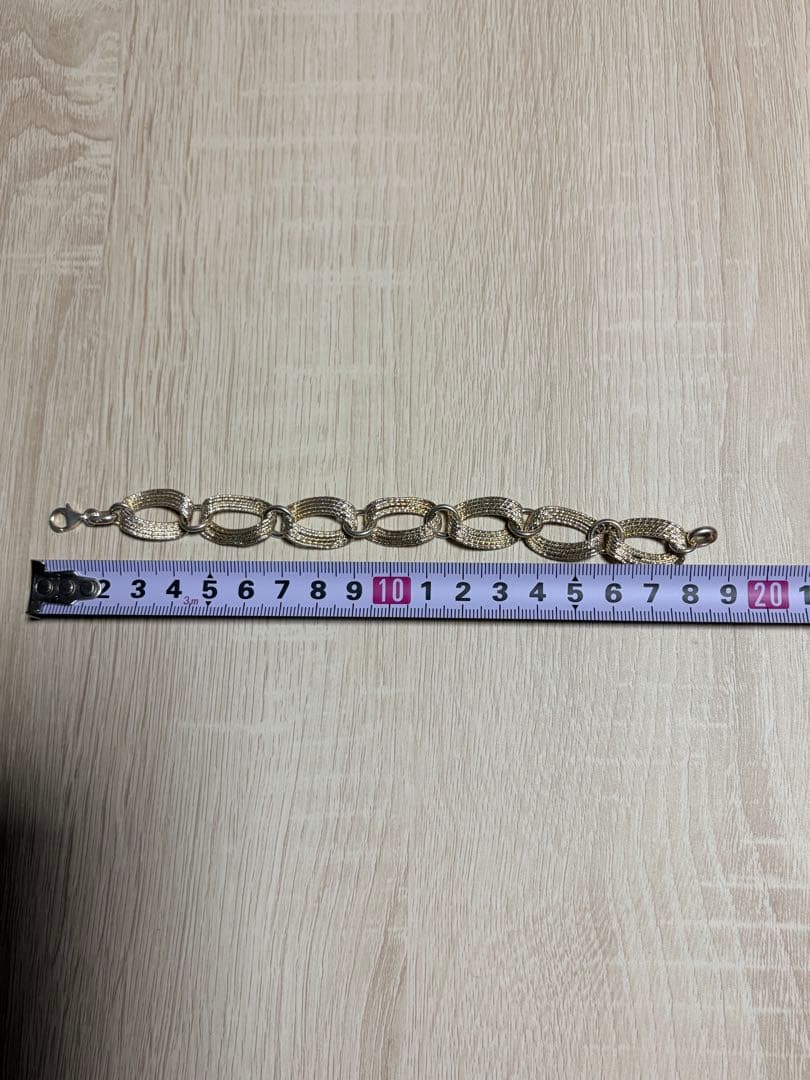 vintage イタリア製ハンドメイド シルバーブレスレット silver925