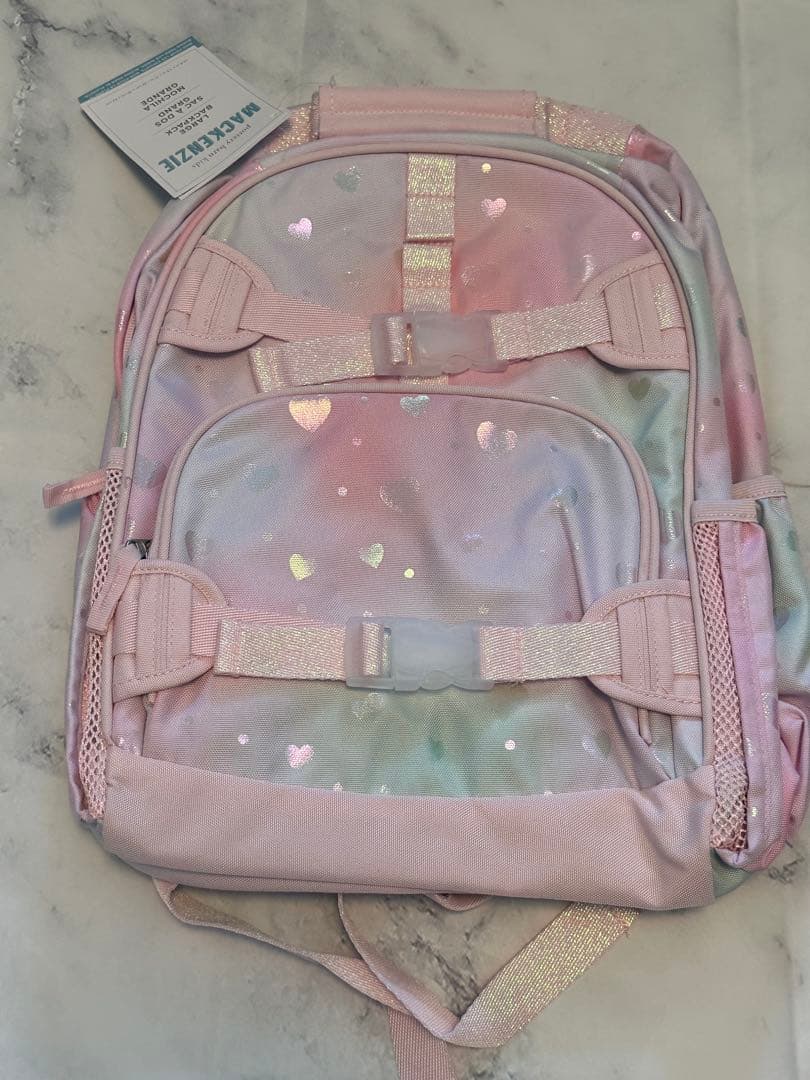 「早い物勝ち」ポッタリーバーン　バックパック　ハート柄