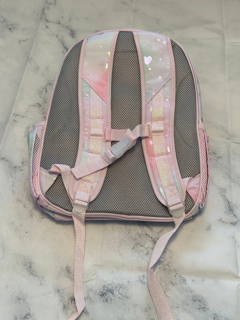 「早い物勝ち」ポッタリーバーン　バックパック　ハート柄