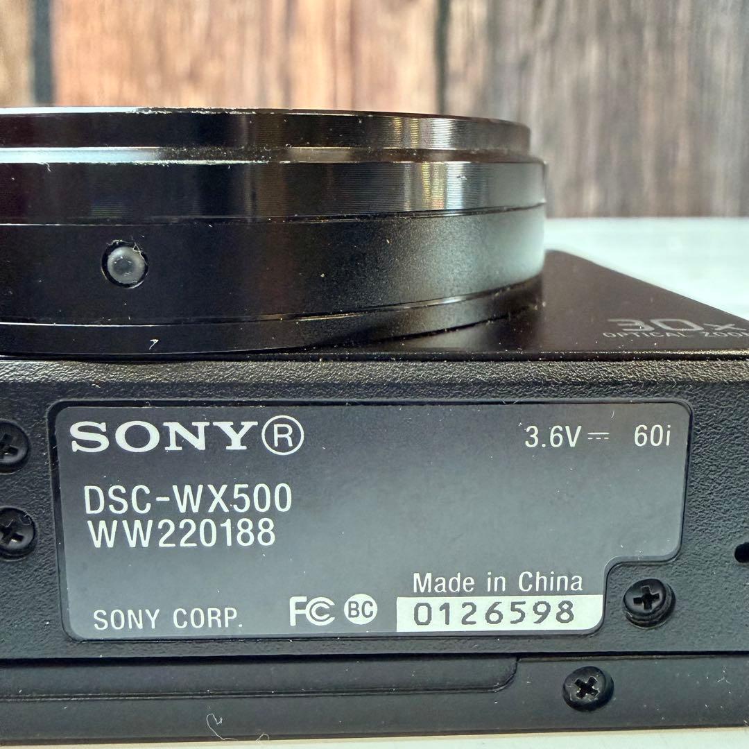 SONY Cyber-shot DSC-WX500 デジタルカメラ デジカメ