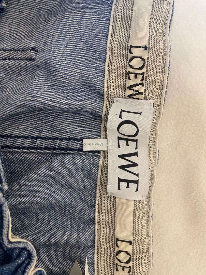 LOEWE デニムハーフパンツ　国内正規　ロエベ