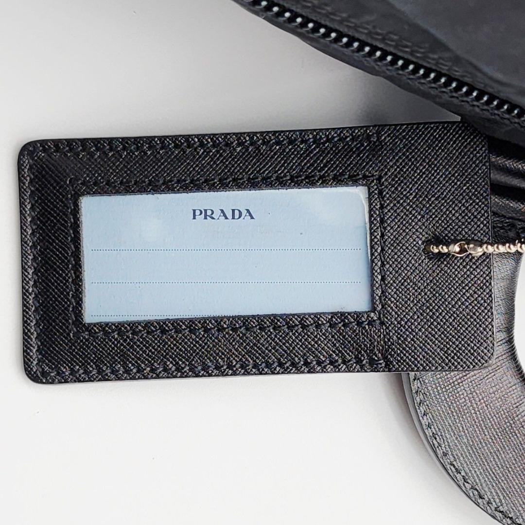 PRADA プラダ ボストンバッグ 三角ロゴ ナイロン ブラック
