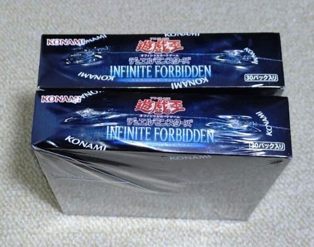遊戯王　インフィニット・フォビドゥン　未開封BOX　2箱