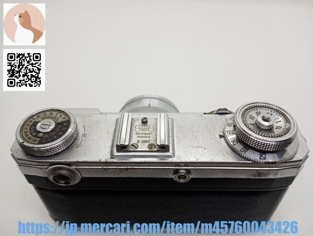 【整備済完動品】Contax Ⅱa BD Sonnar 50mm F2