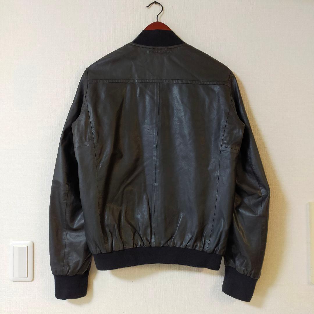 DIESEL BLACK GOLD　44　レザートラックジャケット