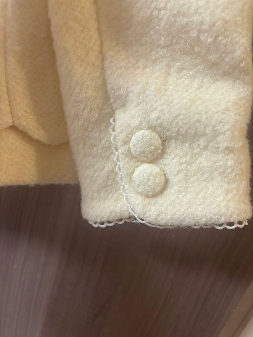 最終値下げ　LIZLISA リボンダッフルショートコート　リズリサ