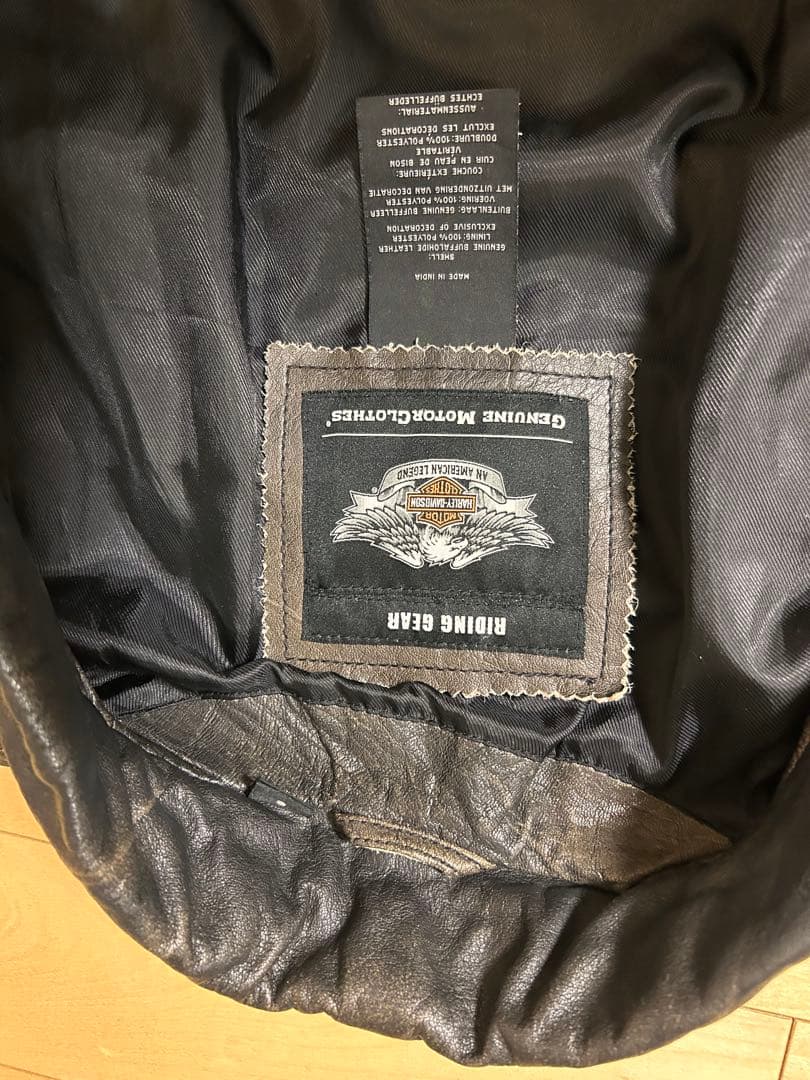 Harley-Davidson ブラック レザージャケット