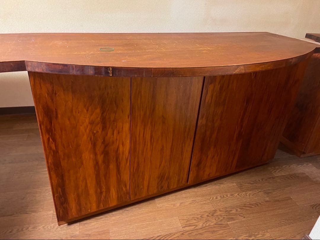 3、手作りラック　天板円形