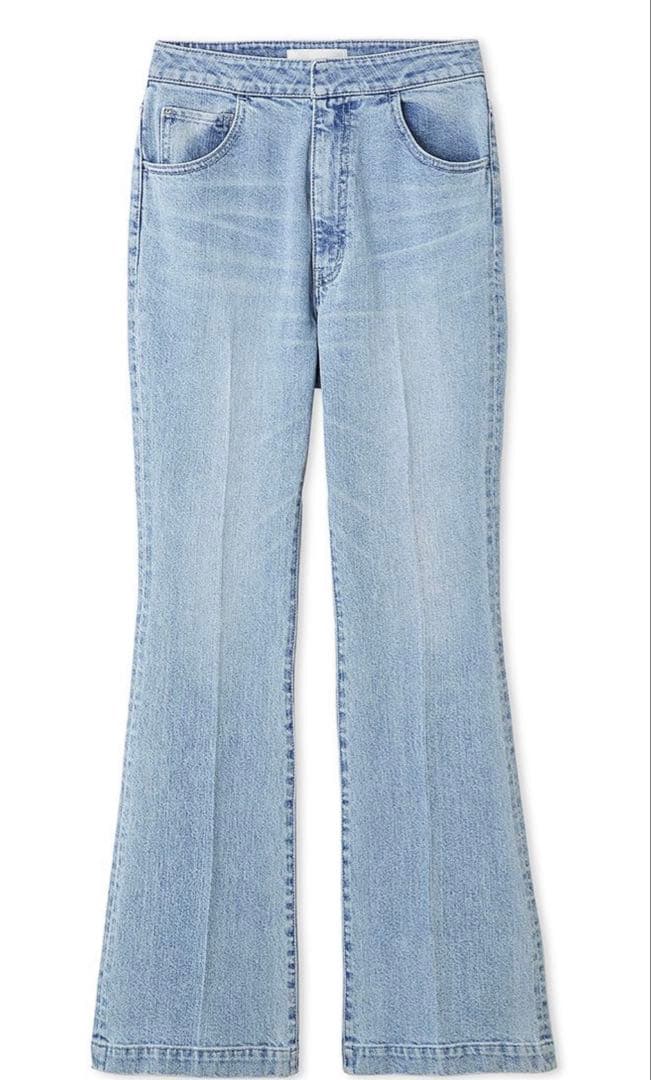 25SS最新作★美品★CELFORDセルフォードハイウエストフレアデニムパンツ