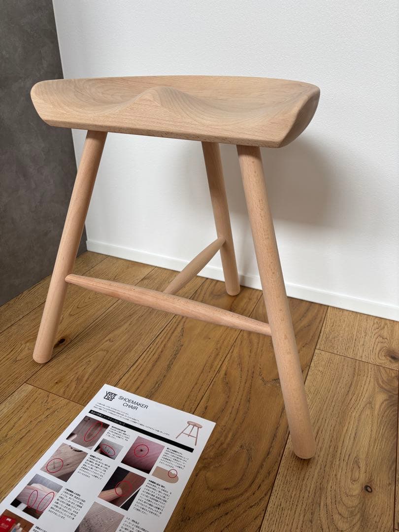 新品同様 正規品 シューメーカーチェア 46cm NO.49 ワーナー社