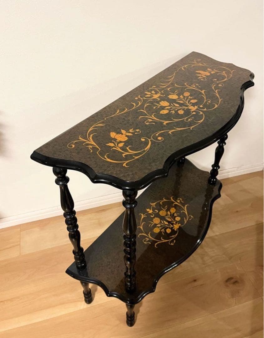 【最終値下げ】イタリア製DEMAIN社ドマン飾台　コンソールテーブル　最高級家具