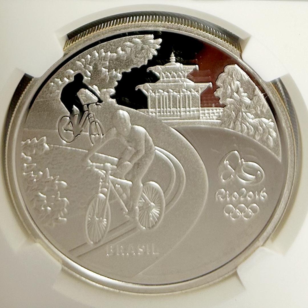 2015年 ブラジルリオ 自転車　NGC PF70 4292986-331