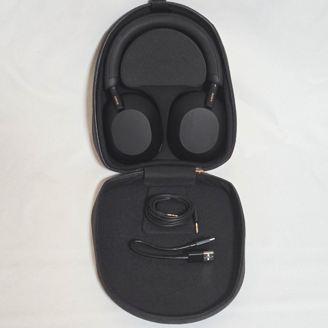 【未使用に近い】ソニー(SONY) WH-1000XM5 ブラック 保証書付き
