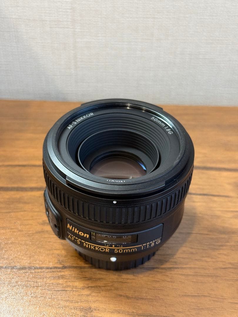 ニコン NIKON AF-S NIKKOR 50mm f/1.8G フィルター付