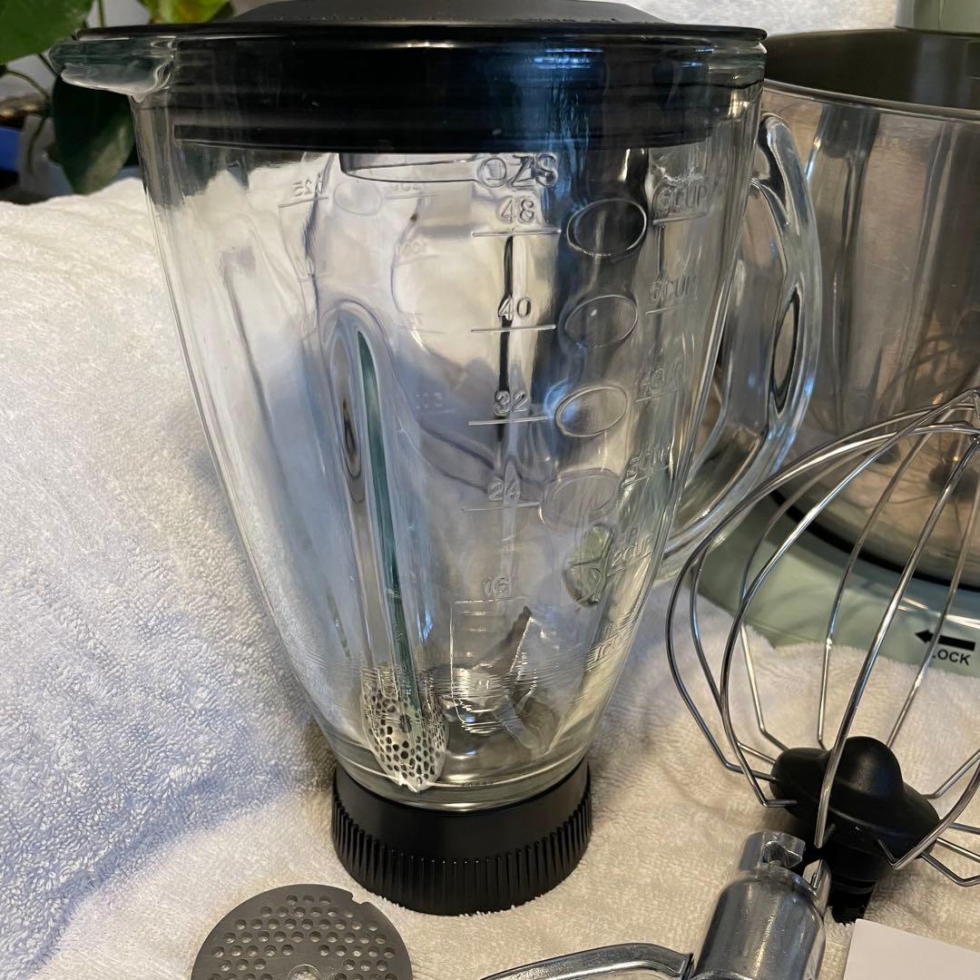 Xverycan LS190多機能ミキサー 大容量6L 肉挽き機＆ジューサー