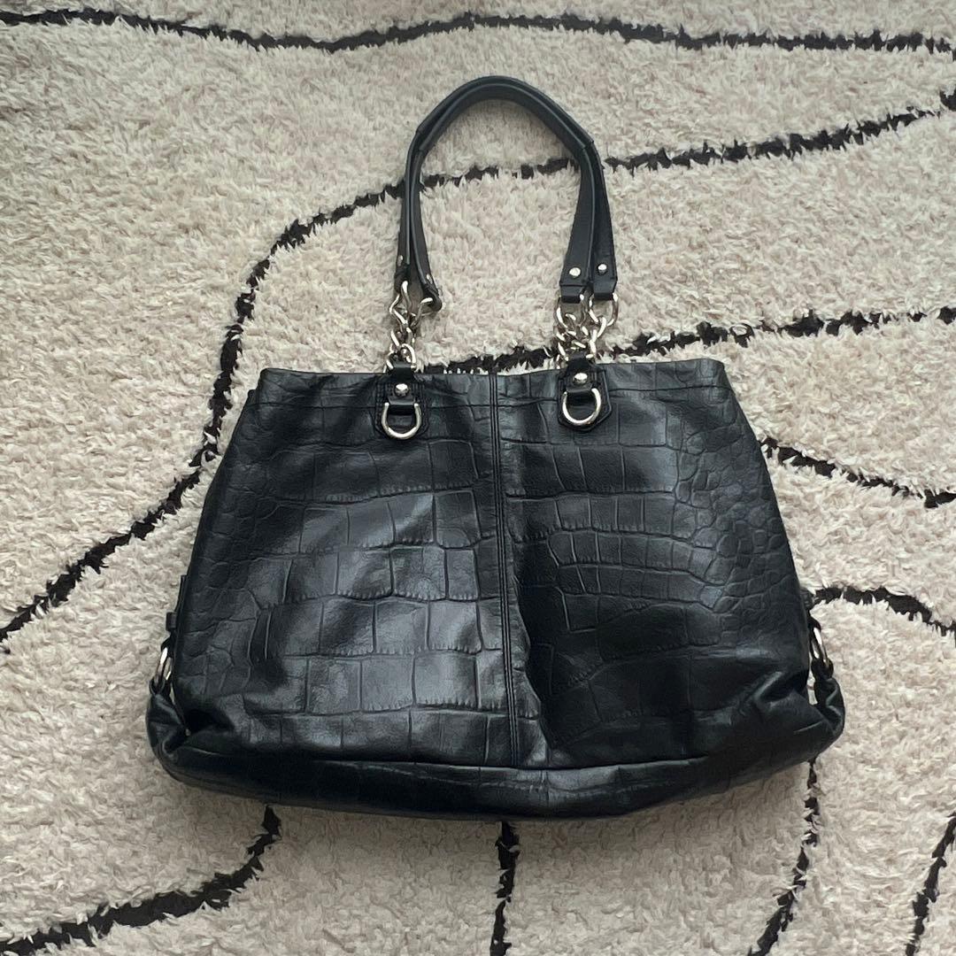 OLD COACH レザートートバッグ dissonance