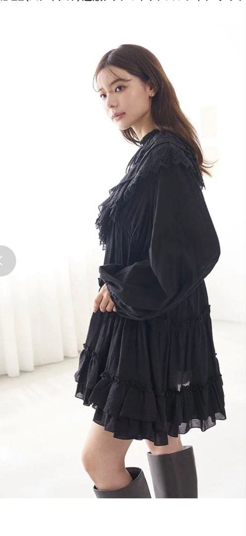 新作新品タグ付き　スナイデル♡ コットンレースBOHOチュニック