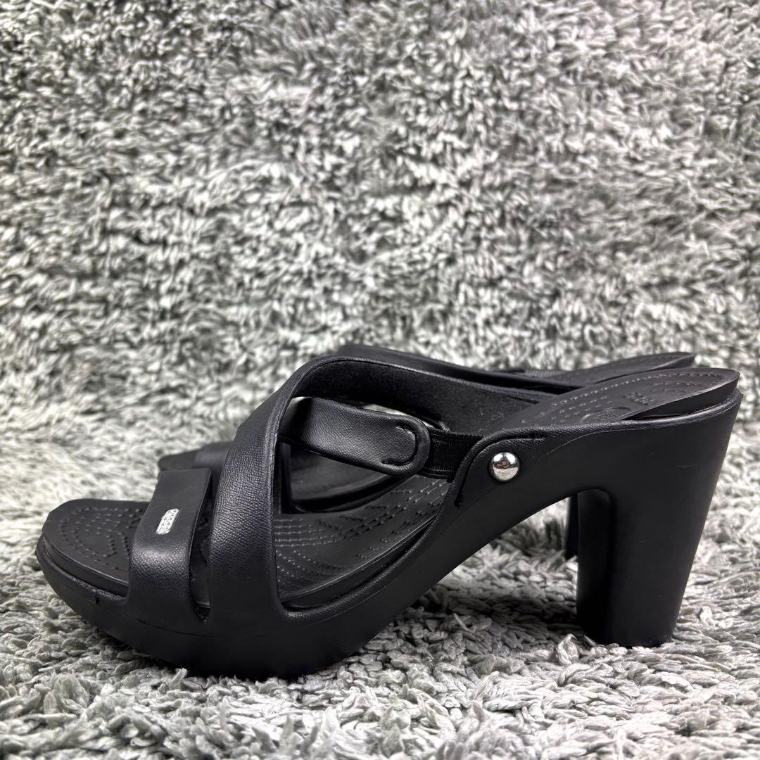 未使用 廃盤品 crocs クロックス サイプラス 黒 w8 24