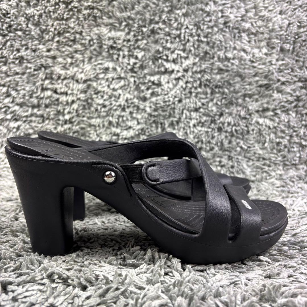 未使用 廃盤品 crocs クロックス サイプラス 黒 w8 24