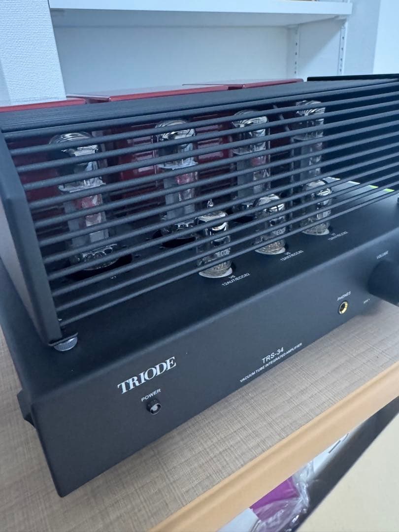 美品Triode TRS-34 プッシュプルプリメインアンプ