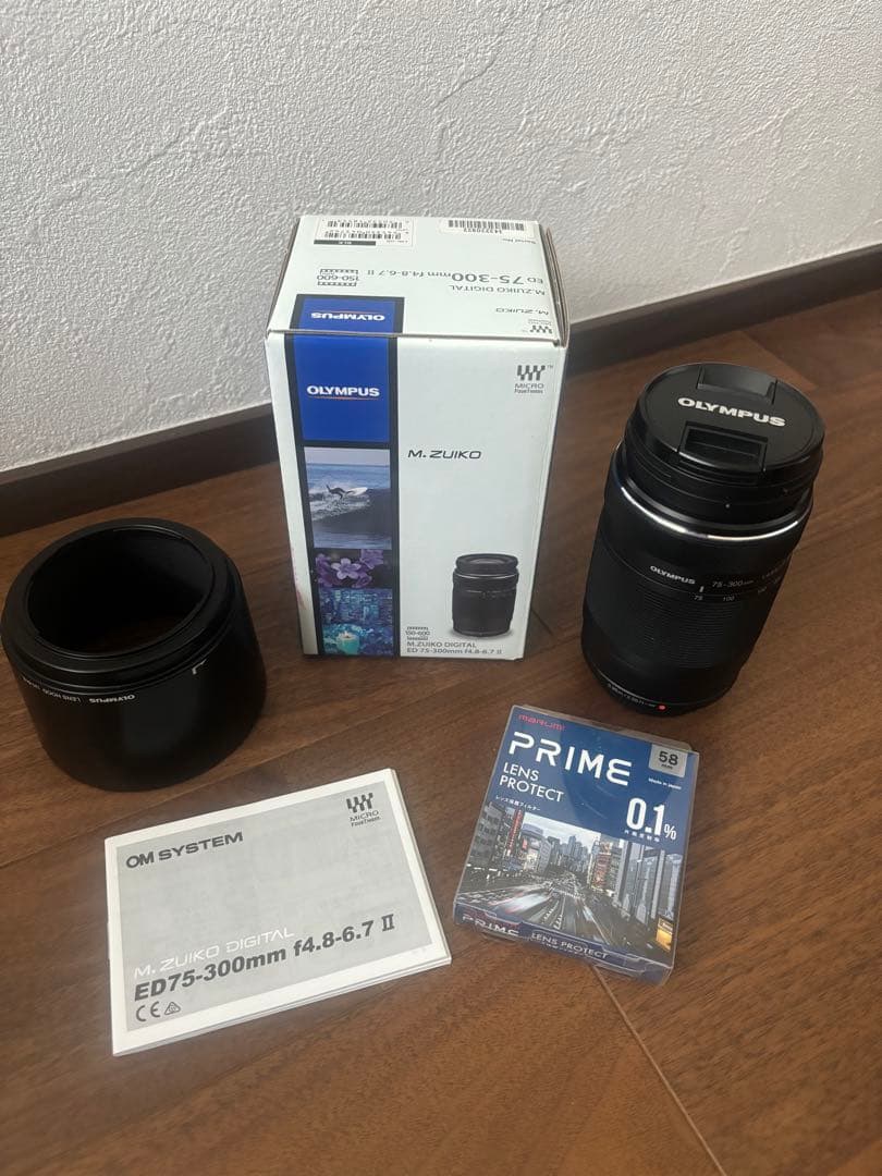 レンズ(ズーム) OLYMPUS M.ZUIKO DIGITAL ED 75-300mm