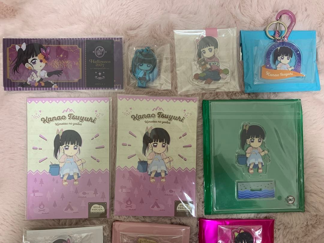 鬼滅の刃 ufotablecafe 栗花落カナヲ まとめ売り アクスタ ポスカ