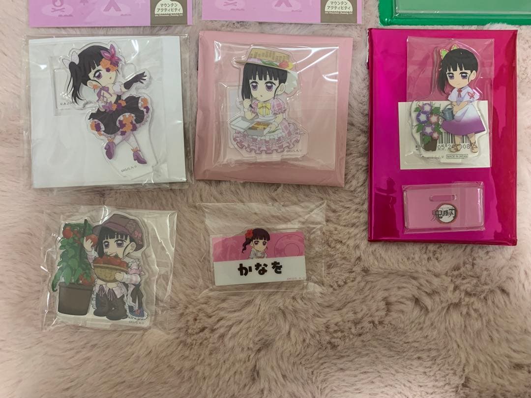 鬼滅の刃 ufotablecafe 栗花落カナヲ まとめ売り アクスタ ポスカ