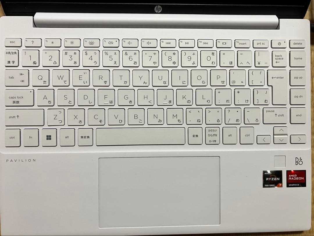 HPノートパソコン　Pavilion Aero 13-be2010AU