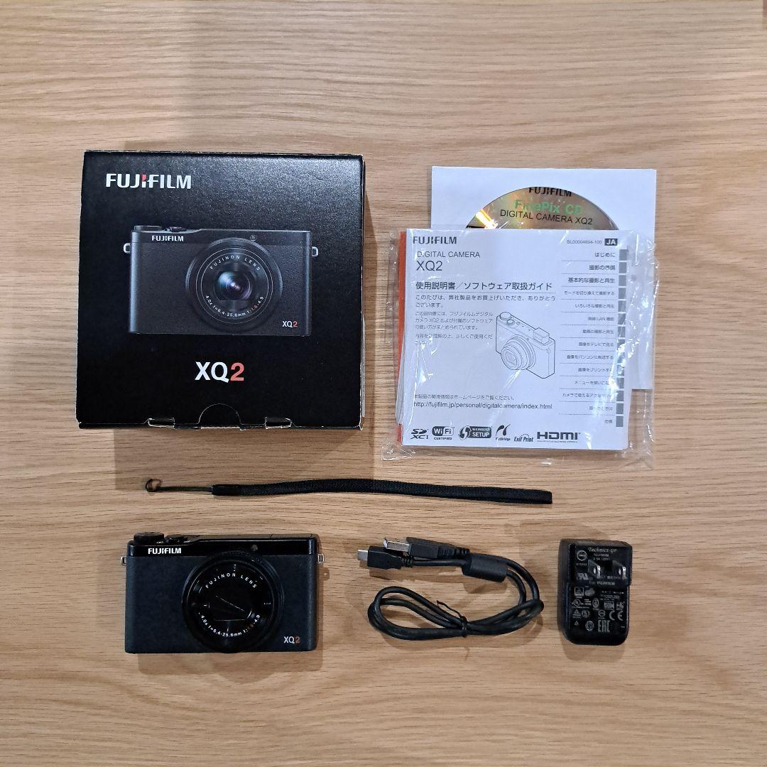 FUJIFILM XQ2 デジタルカメラ ブラック