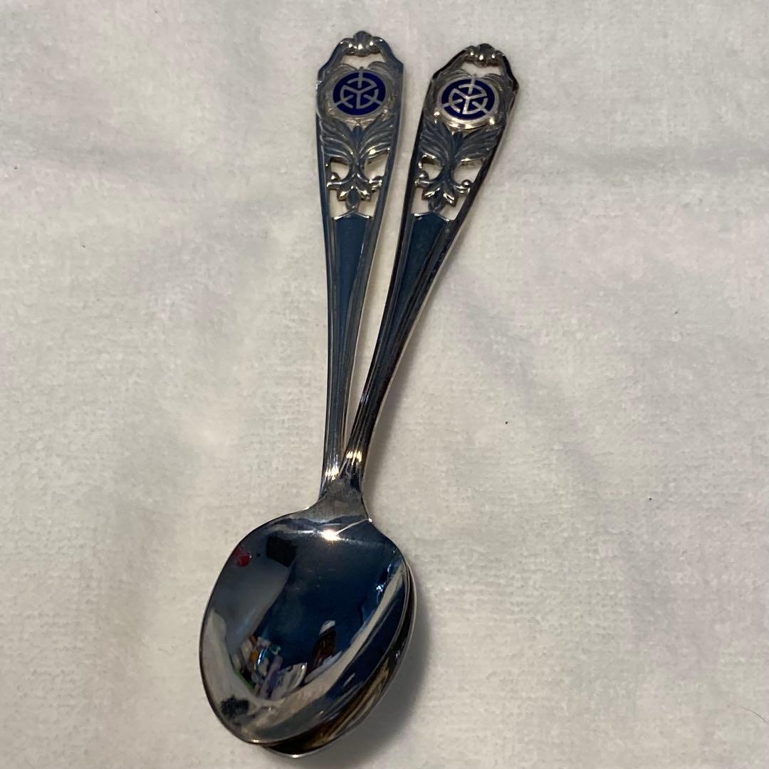 純銀スプーン2本セット　シルバー950 箱付