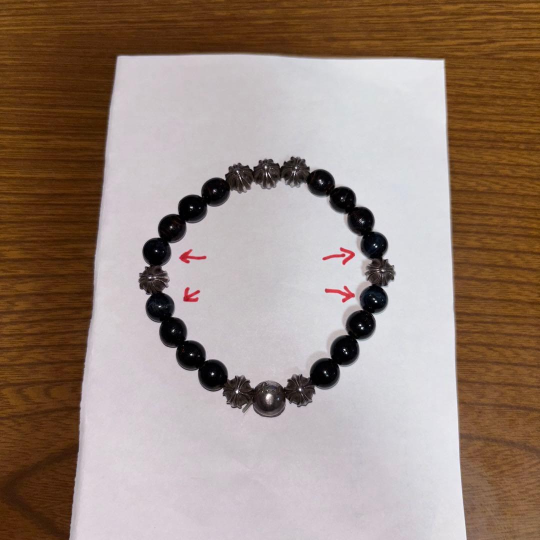 CHROMEHEARTS ビーズブレスレット　8ミリ