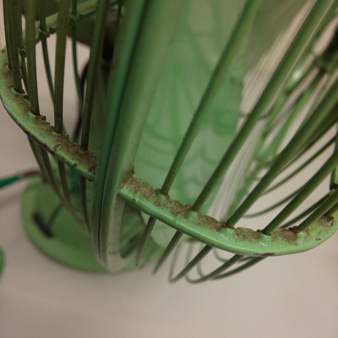 昭和レトロ ナショナル 扇風機 Nafb型 グリーン