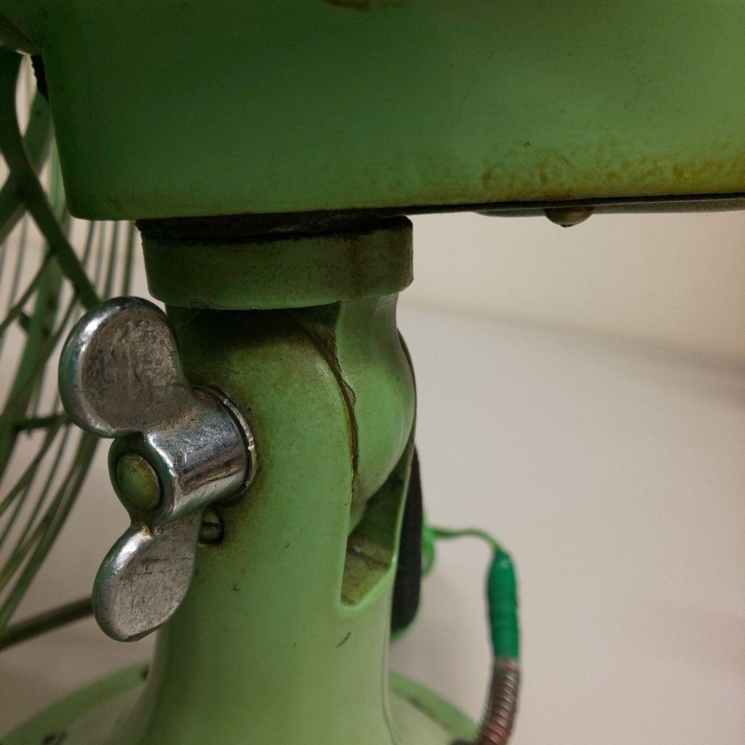 昭和レトロ ナショナル 扇風機 Nafb型 グリーン