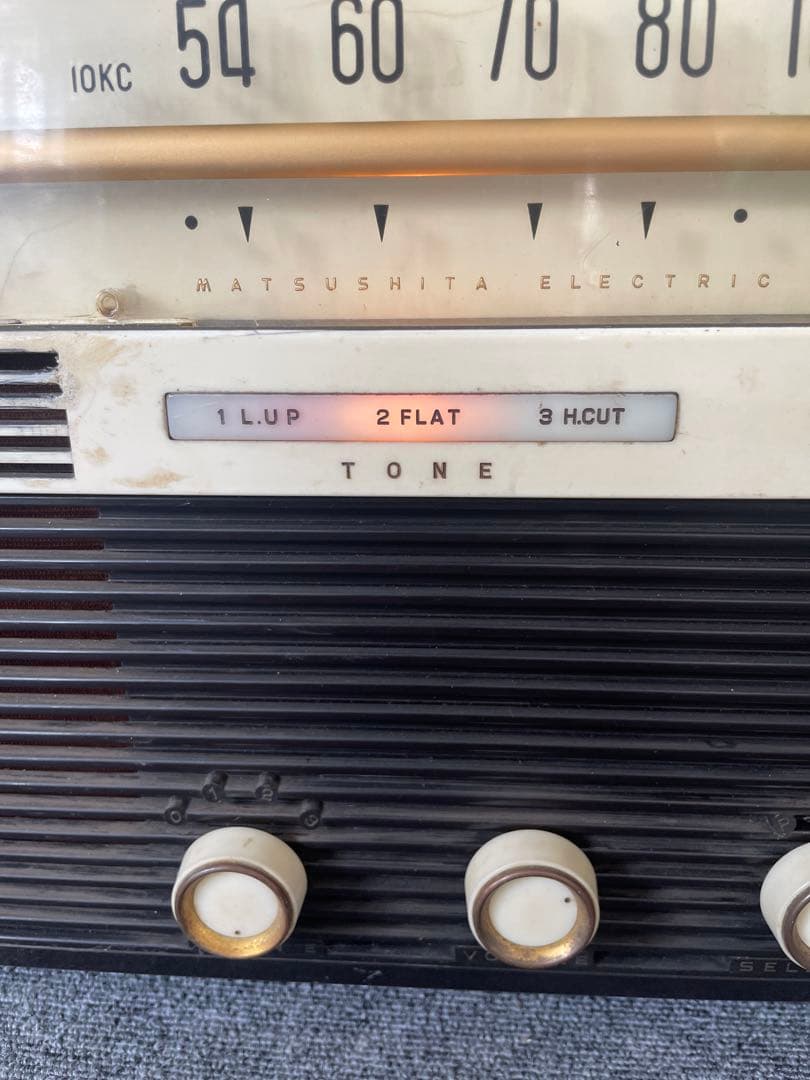National ナショナル 真空管ラジオ Hi-Fi SUPER UF-605
