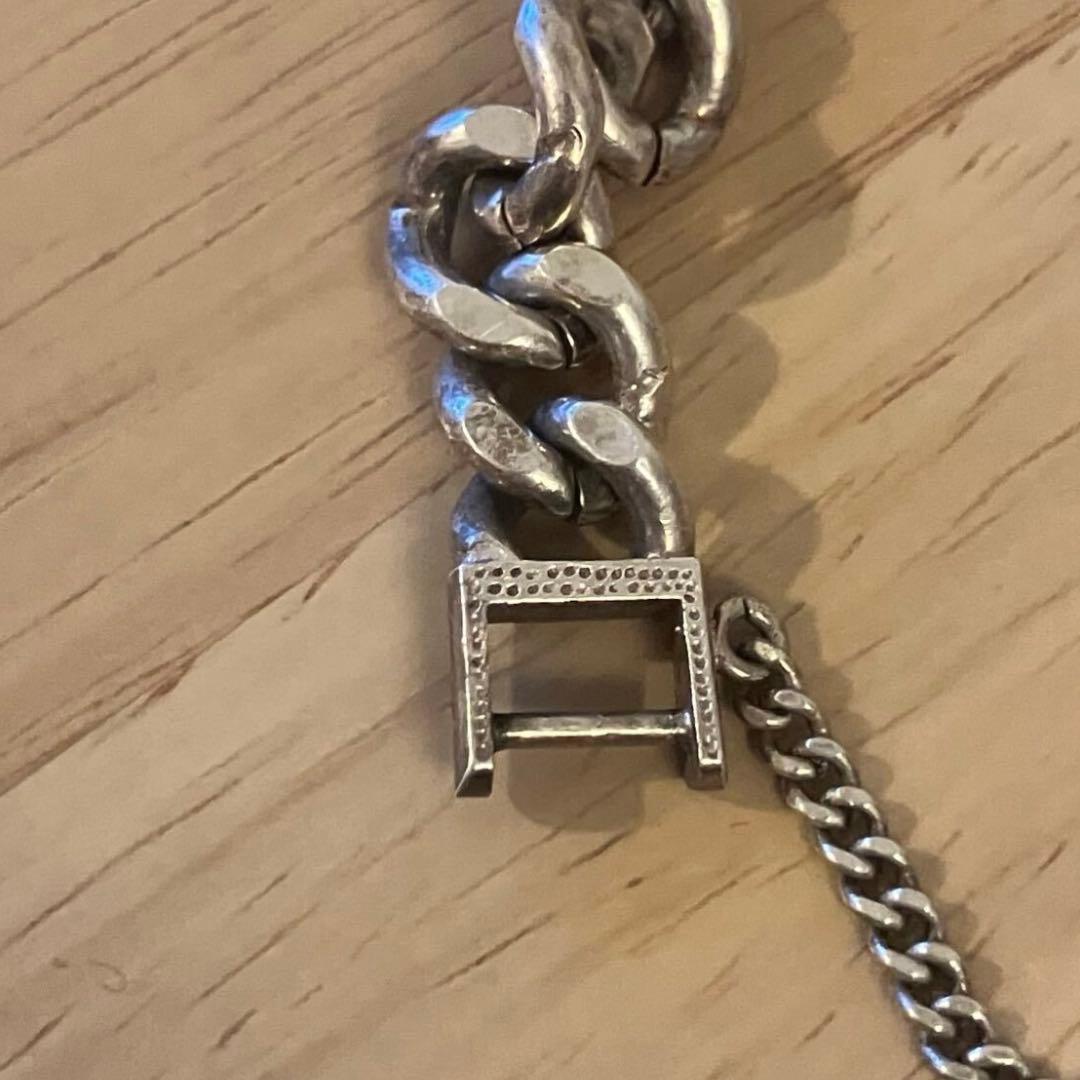 シルバーチェーンブレスレット喜平