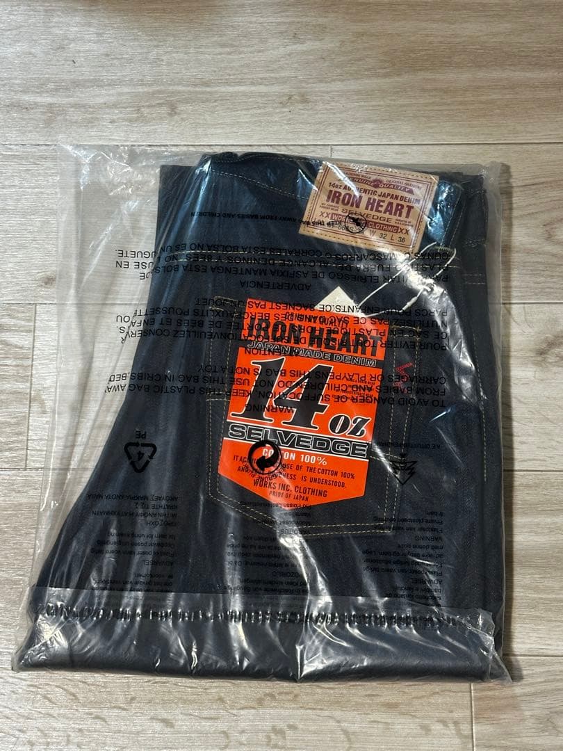 【新品】 IRON HEART 666S 14oz 未開封 インディゴ
