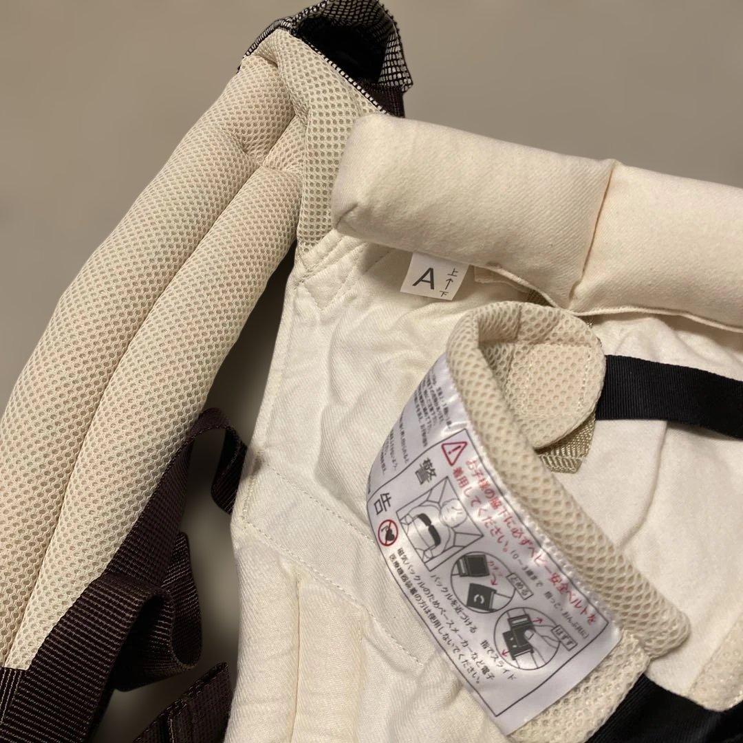 【極美品】サン＆ビーチ OM-1 いしけり抱っこ紐 収納ポーチ•ベッドサポート付