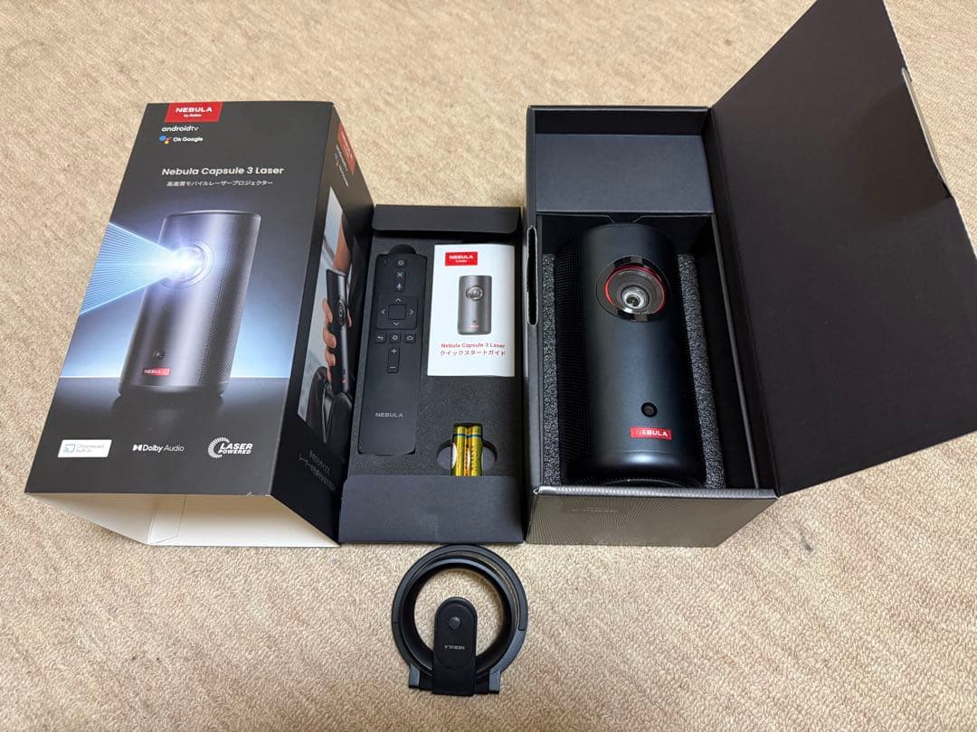 サンタ【美品】Anker Nebula Capsule 3 Laser -