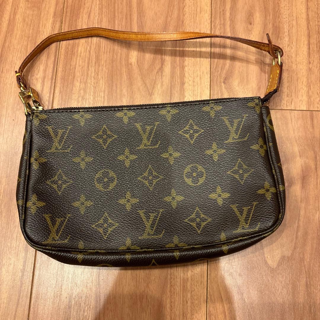 Louis Vuitton モノグラム ポーチ　レアなUSA製
