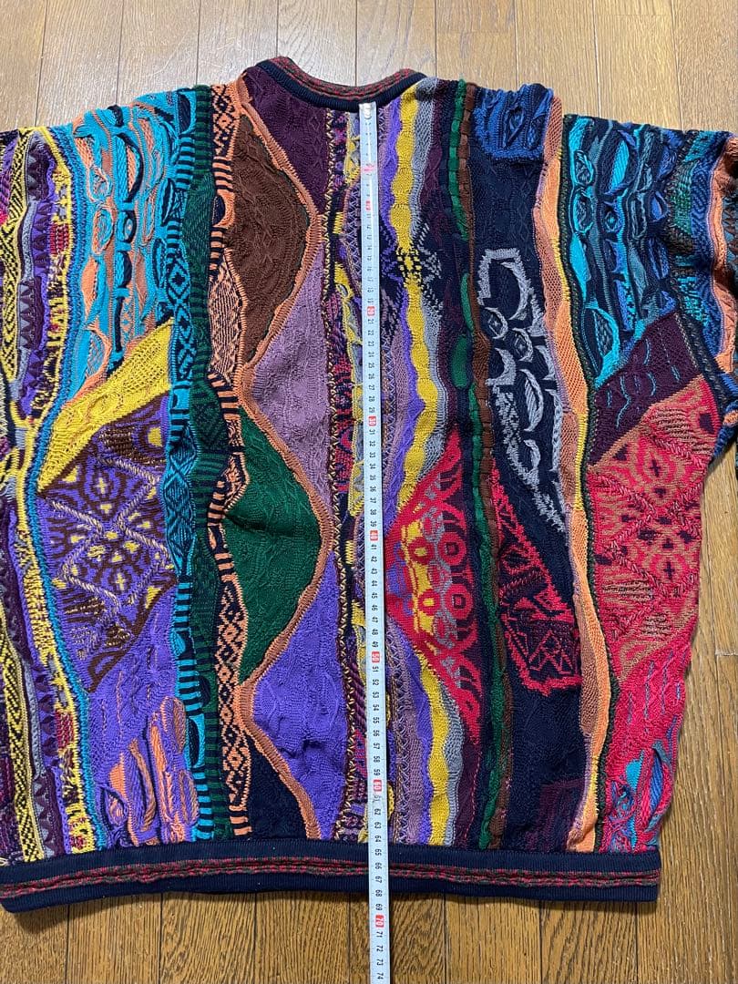 COOGI マルチカラー ニット XL