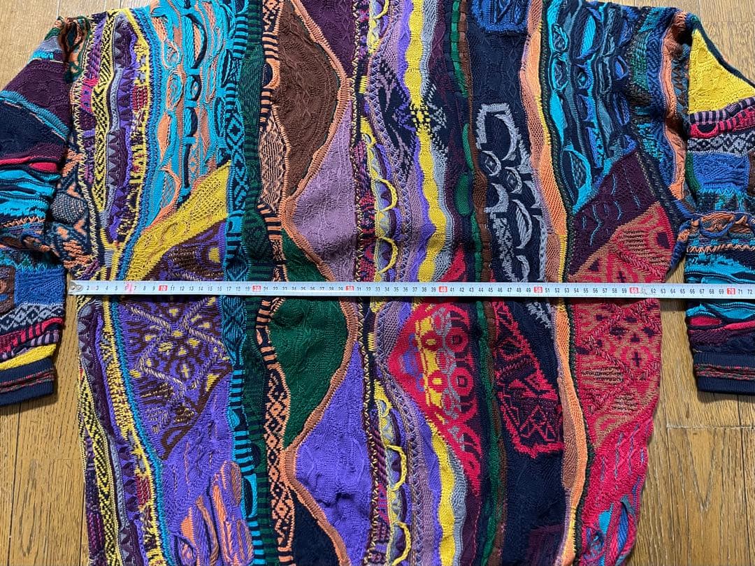 COOGI マルチカラー ニット XL