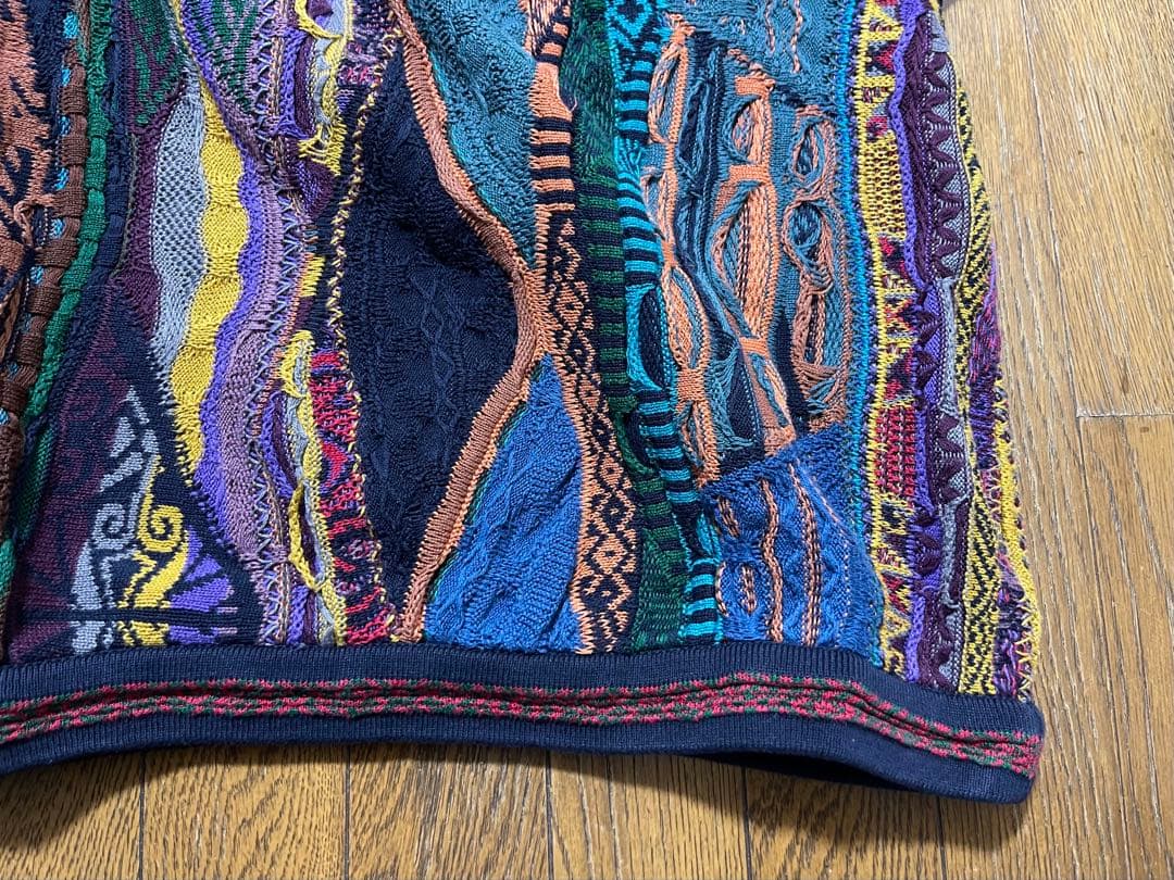 COOGI マルチカラー ニット XL