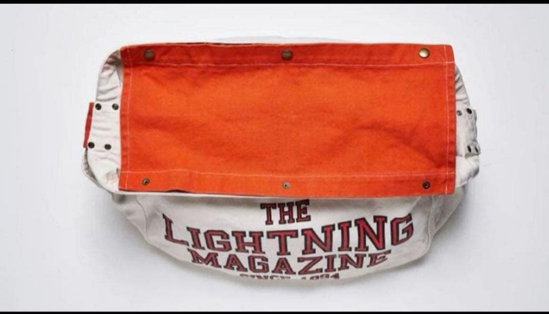 限定品 完売品 ライトニングマガジン ニュースペーパーバッグ