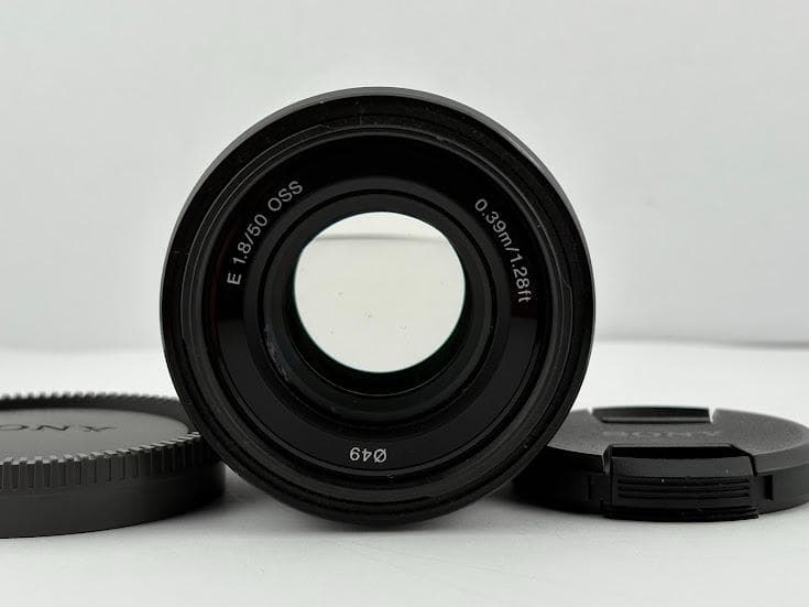 ★良品★ソニーSONY E 50mm F1.8 OSS SEL50F18ブラック