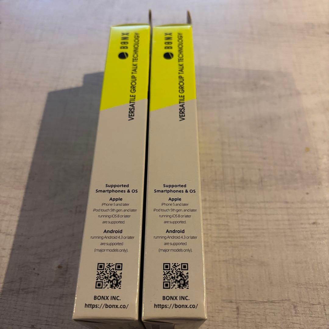 新品未開封品　BONX mini Bluetoothヘッドセット　2個セット