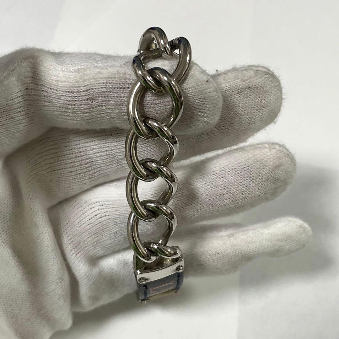 M68104 ルイヴィトン チェーンブレスレットマイLVロゴ　シリアルあり