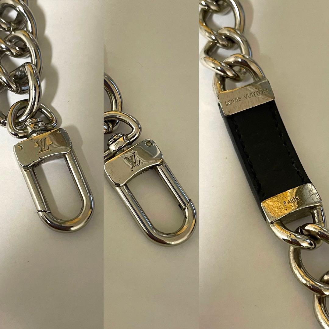 M68104 ルイヴィトン チェーンブレスレットマイLVロゴ　シリアルあり