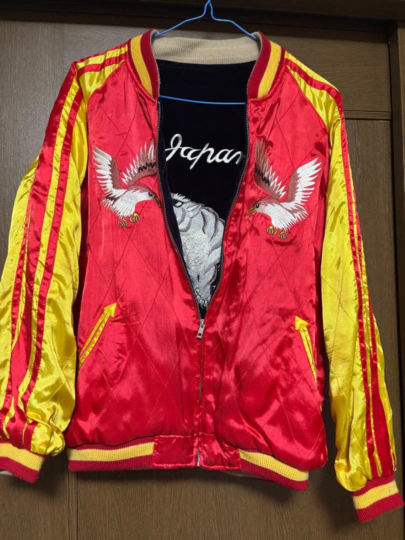 Orient Expressスカジャン リバーシブル虎、龍刺繍 90s