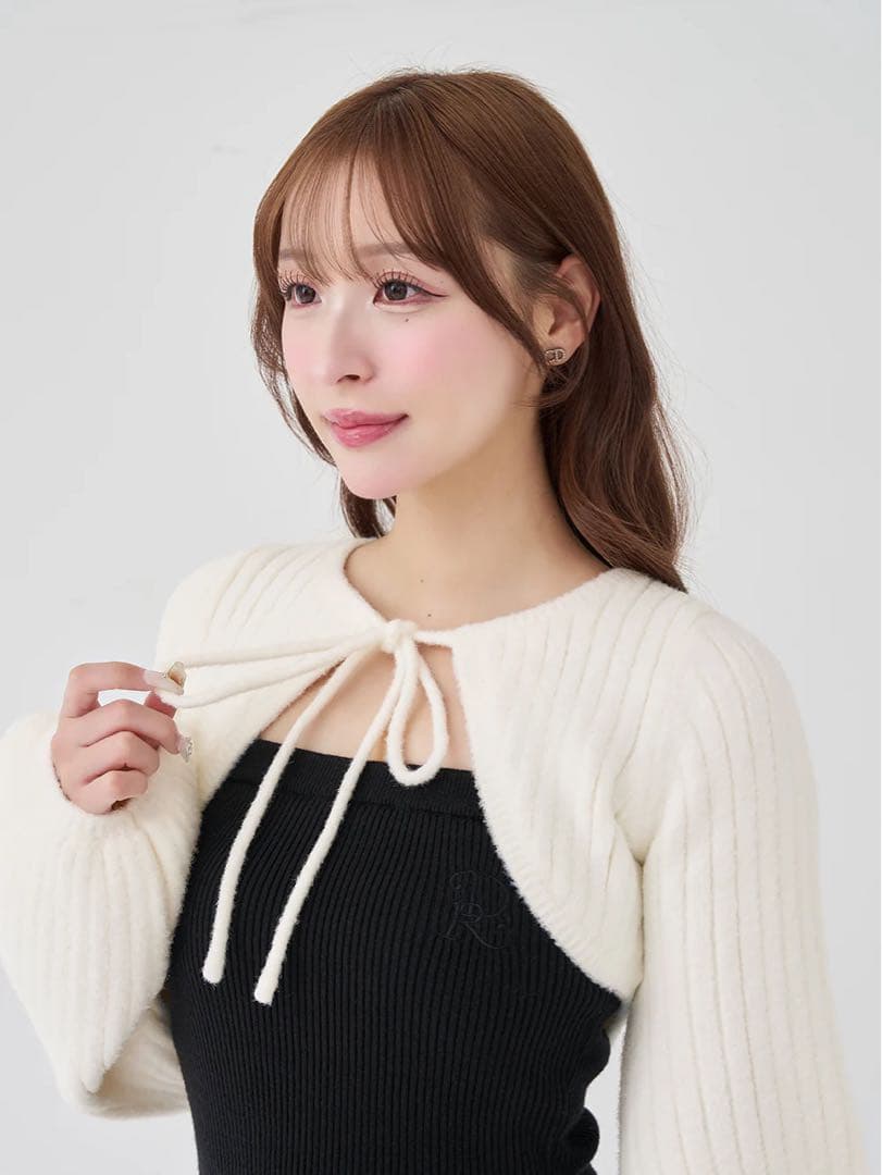 【新品タグ付き】Darich ティアードフリルミニワンピース FREE ブラック