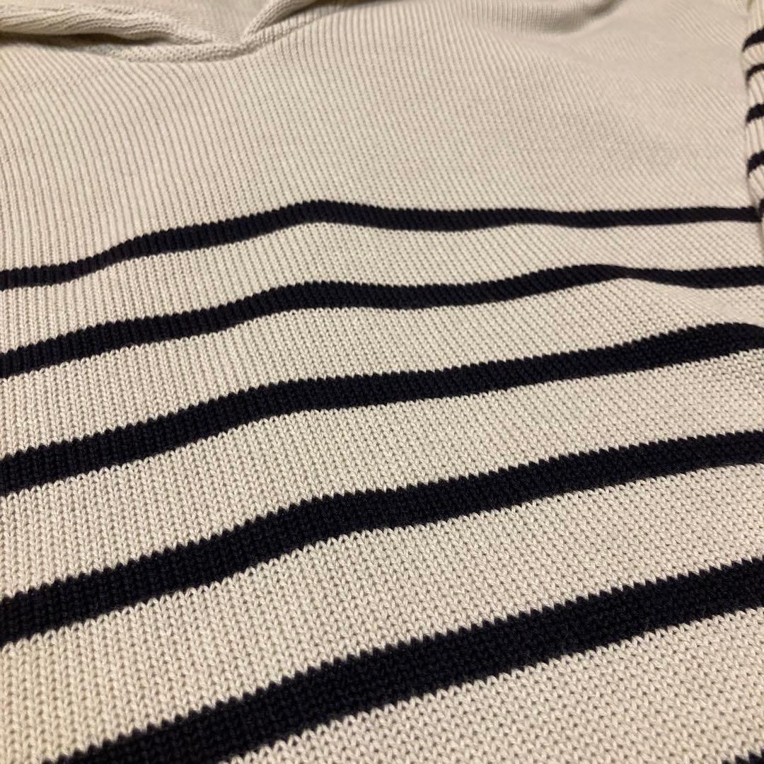 FRAMeWORK セーラーカラーBD ヘビーワッフル 2WAY プルオーバー